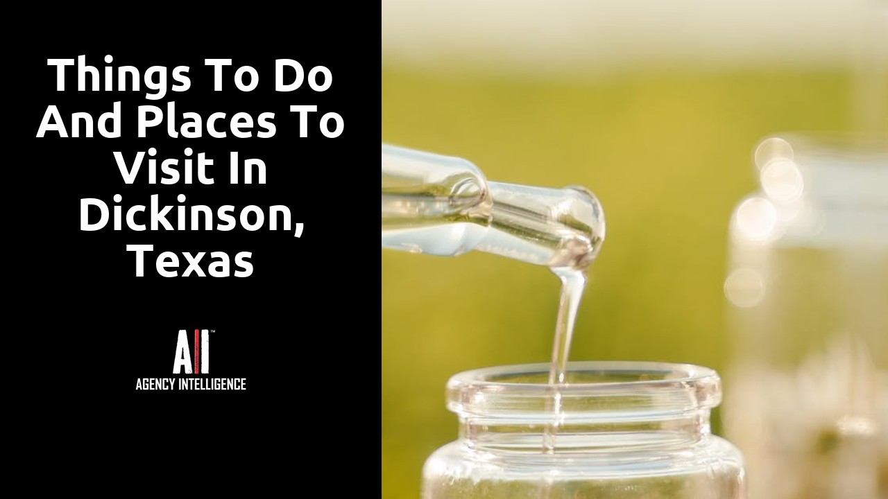 Things to do and places to visit in Dickinson, Texas
