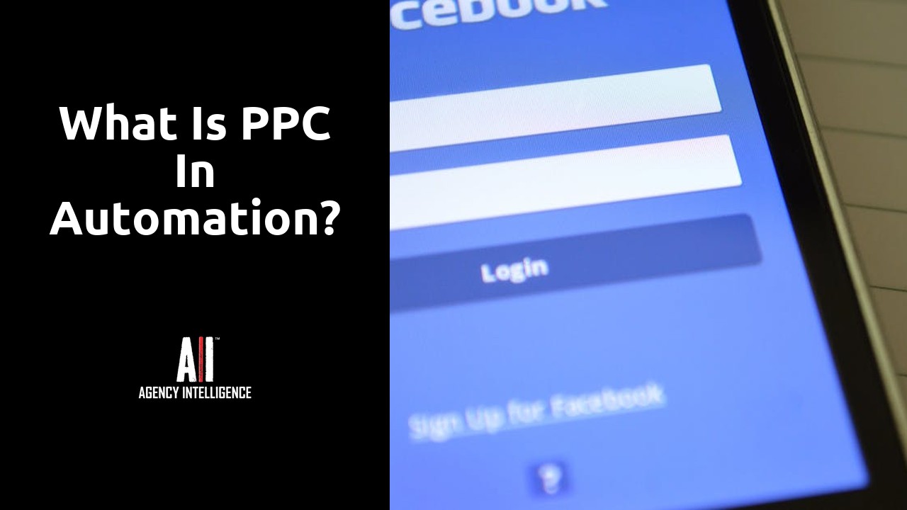 What is PPC in automation?
